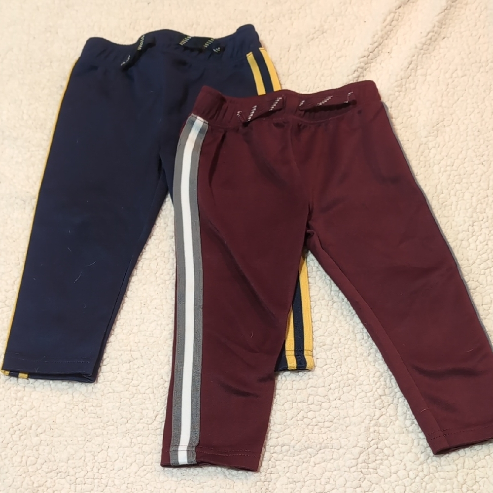 Old Navy Blue and Brown Joggers with Sporty Style